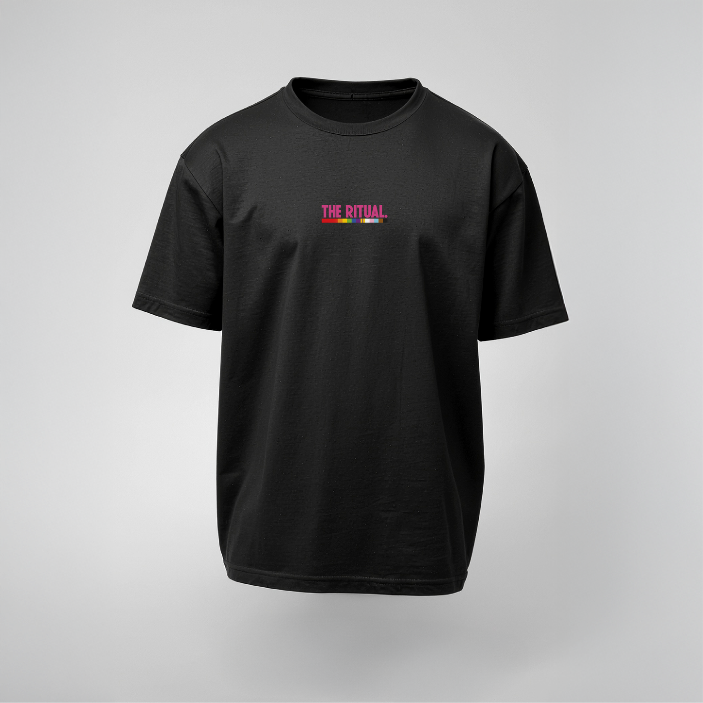 Unisex Pride Shirt "FLOW IN PRIDE" aus 100 % Baumwolle – Vegan Edition