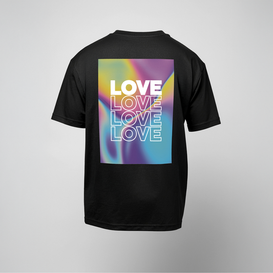Inklusives LGBTQIA+ Love Pride Tee aus 100 % Baumwolle