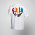 LGBTQ Pride Shirt “QUEER AS FUCK” im weichen Baumwollmaterial