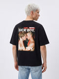 Sick Boy Big Toy Oversized Shirt Schwarz Rückenprint – The Ritual.